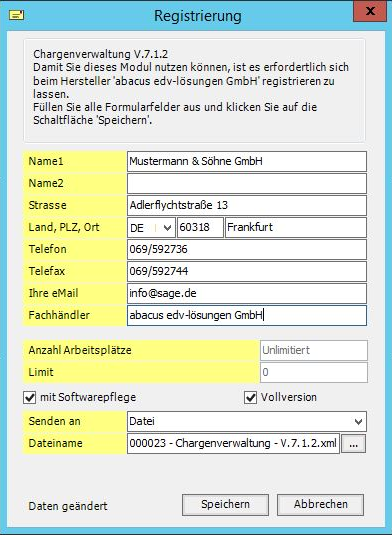  Registrierungsformular