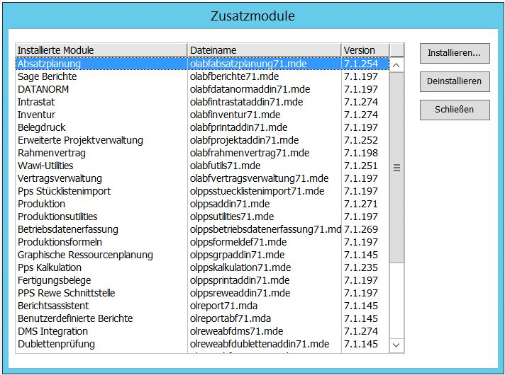  Zusatzmodule